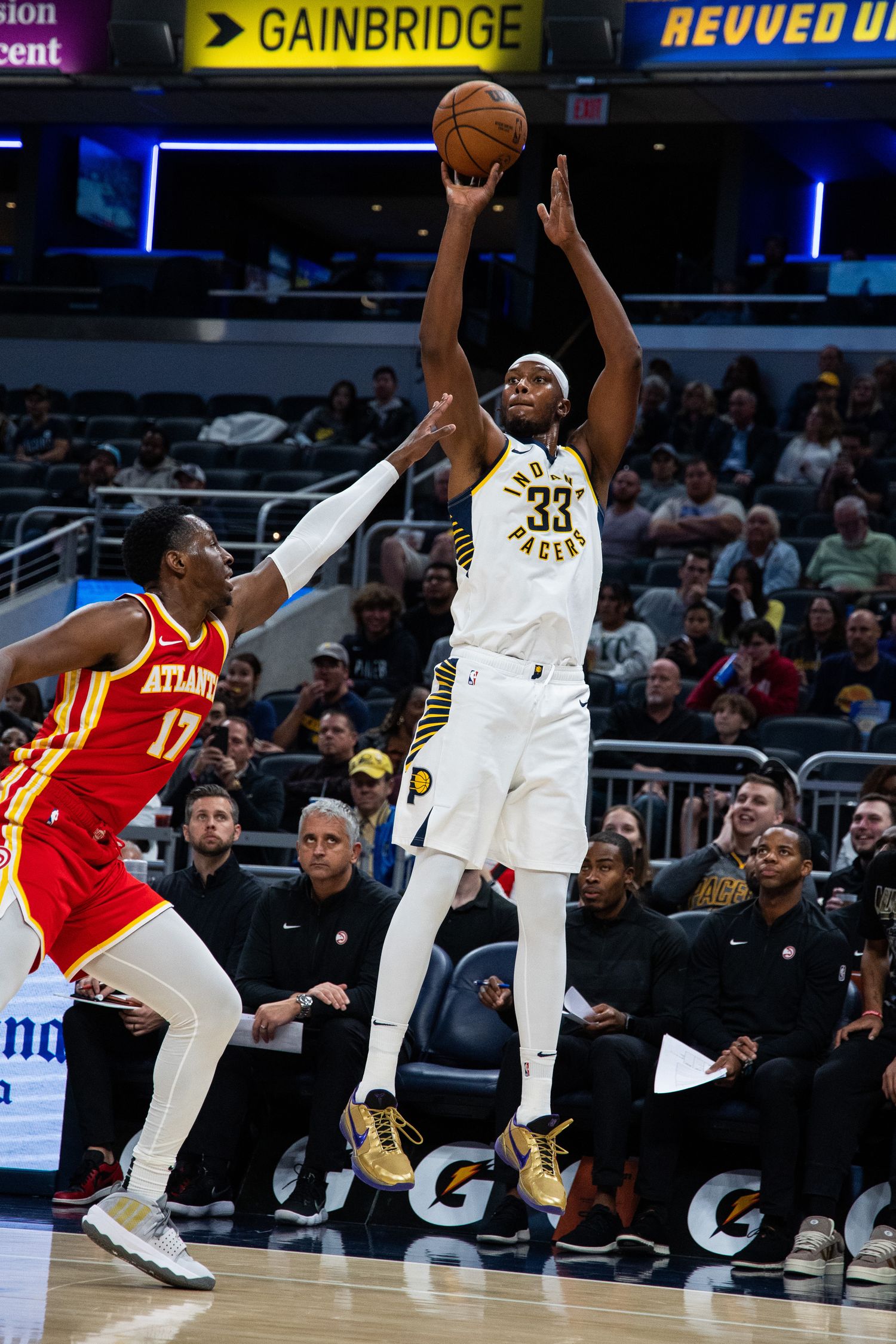 Indiana Pacers center Myles Turner
